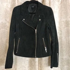 Emerald Suede 100% Leather Jacket